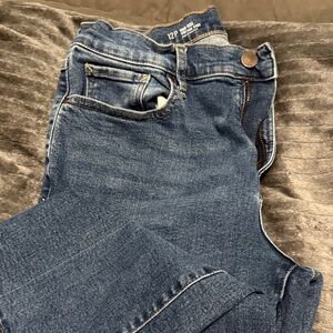 a.n.a Women's Boot Cut Jeans - Dark Blue